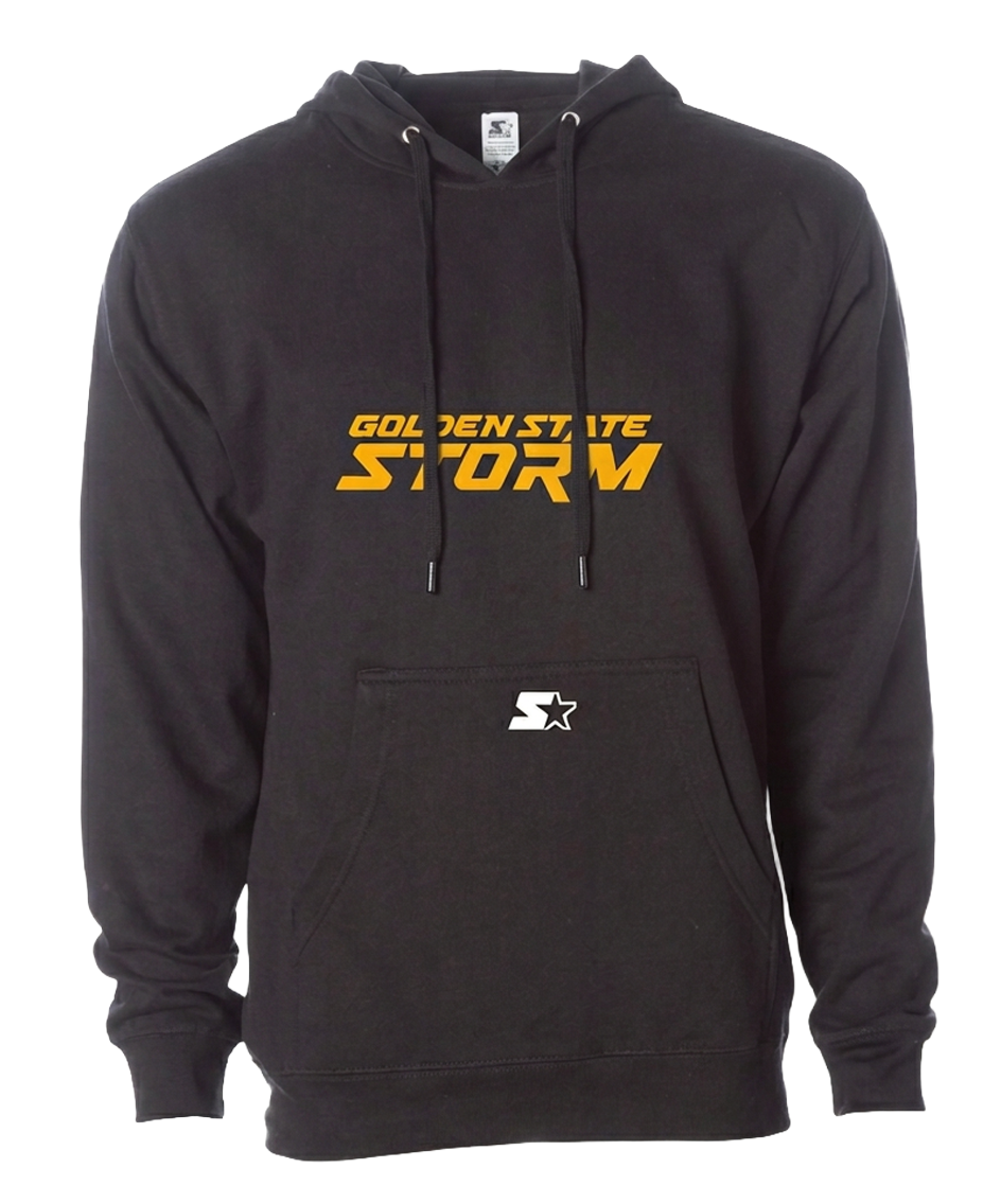 Unisex Black Everyday Fleece Hoodie
