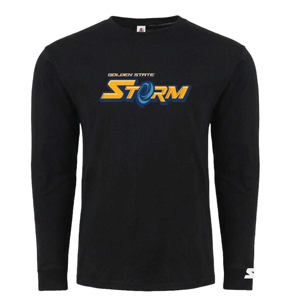 Unisex Black Everyday Long Sleeve Tee