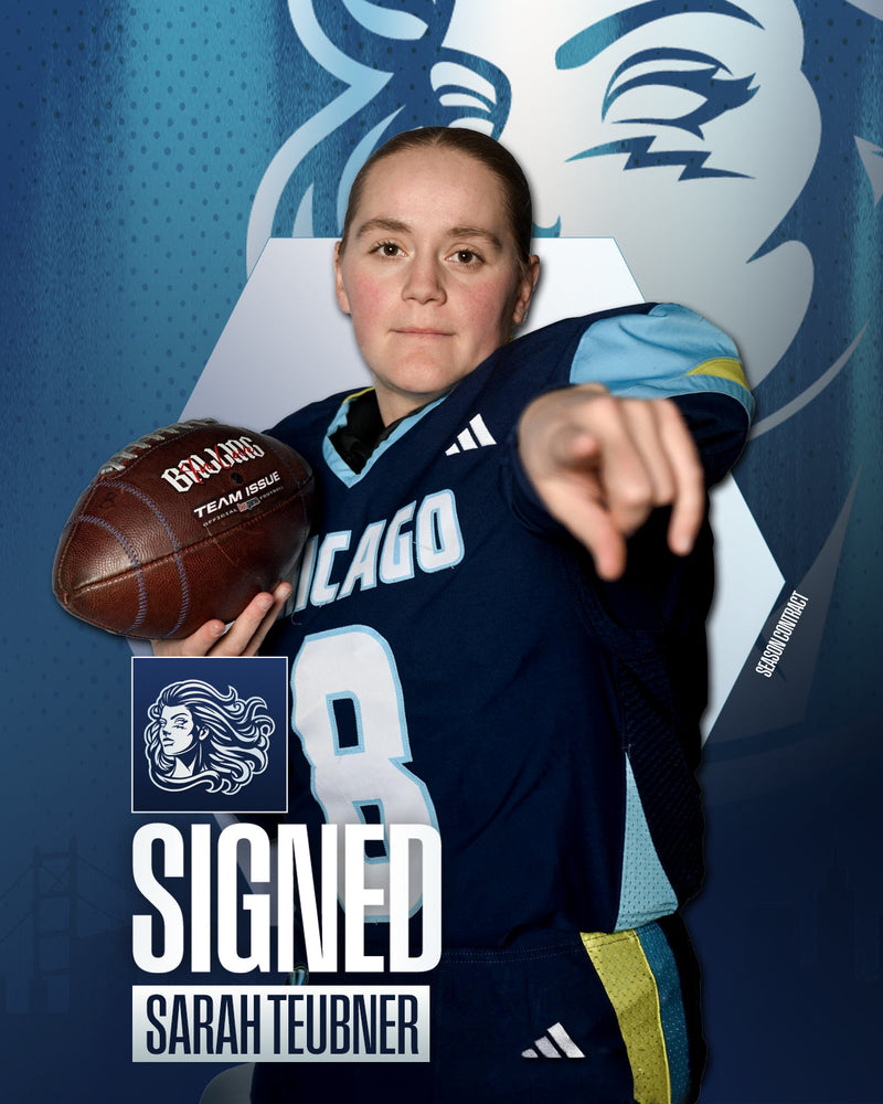 DYNAMIC QUARTERBACK AND FORMER WNFC MVP SARAH TEUBNER SIGNS WITH THE GOLDEN STATE STORM FOR 2027 SEASON