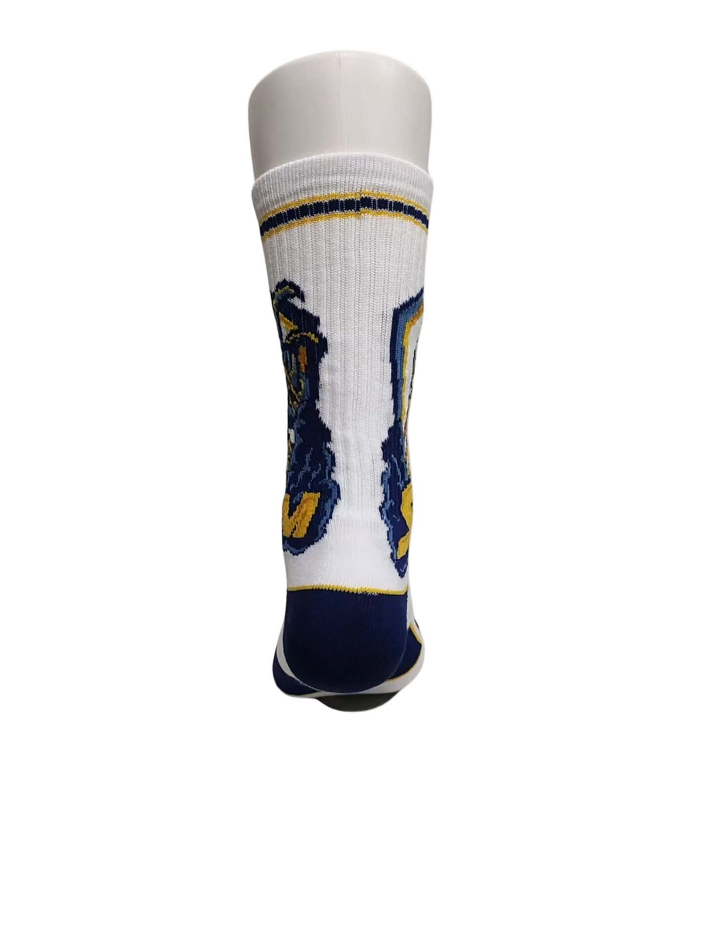 White Athletic Crew Socks