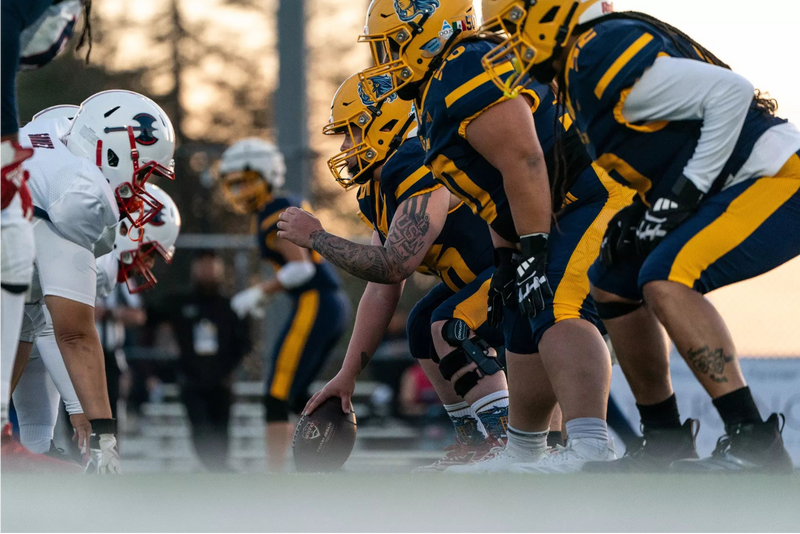 A scientist, a security director, and a super commuter team up in women’s tackle football