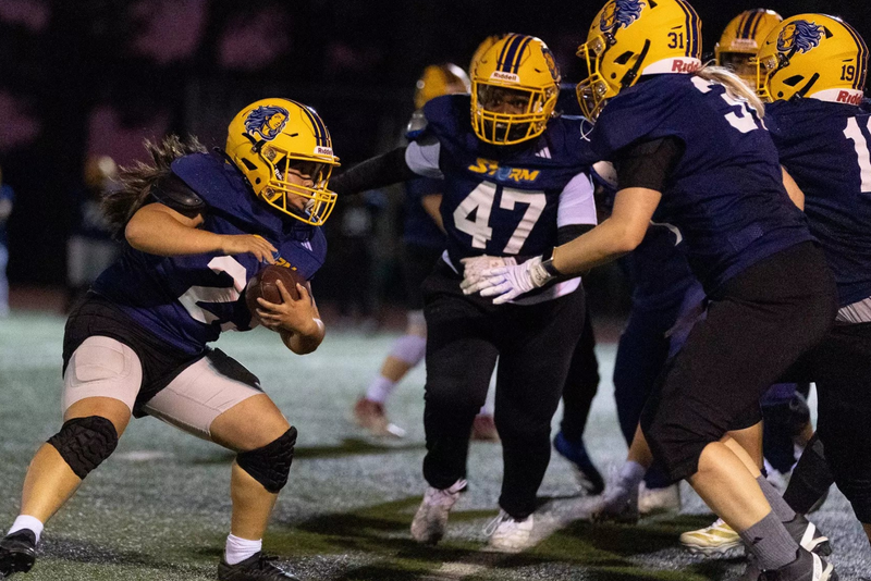 55 players, 11 coaches, and one big bet: A women’s tackle football team storms Oakland