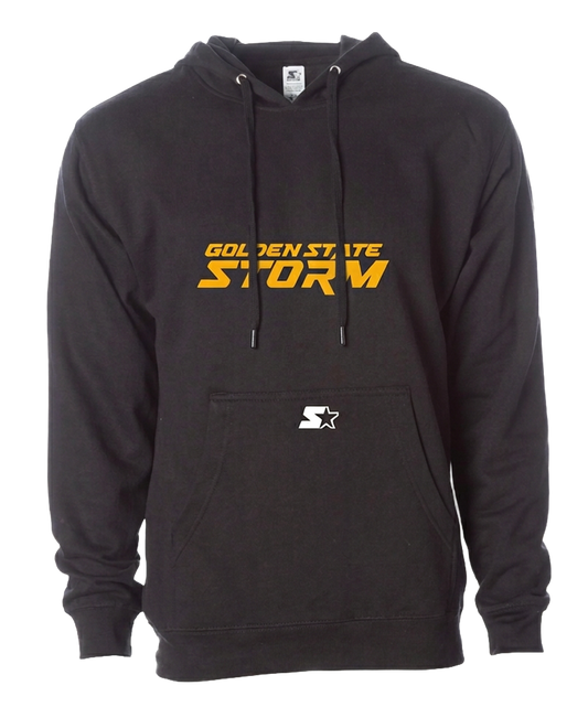 Unisex Black Everyday Fleece Hoodie