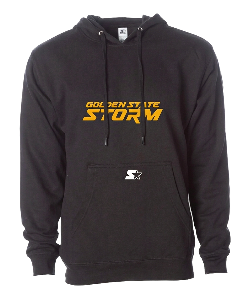 Unisex Black Everyday Fleece Hoodie