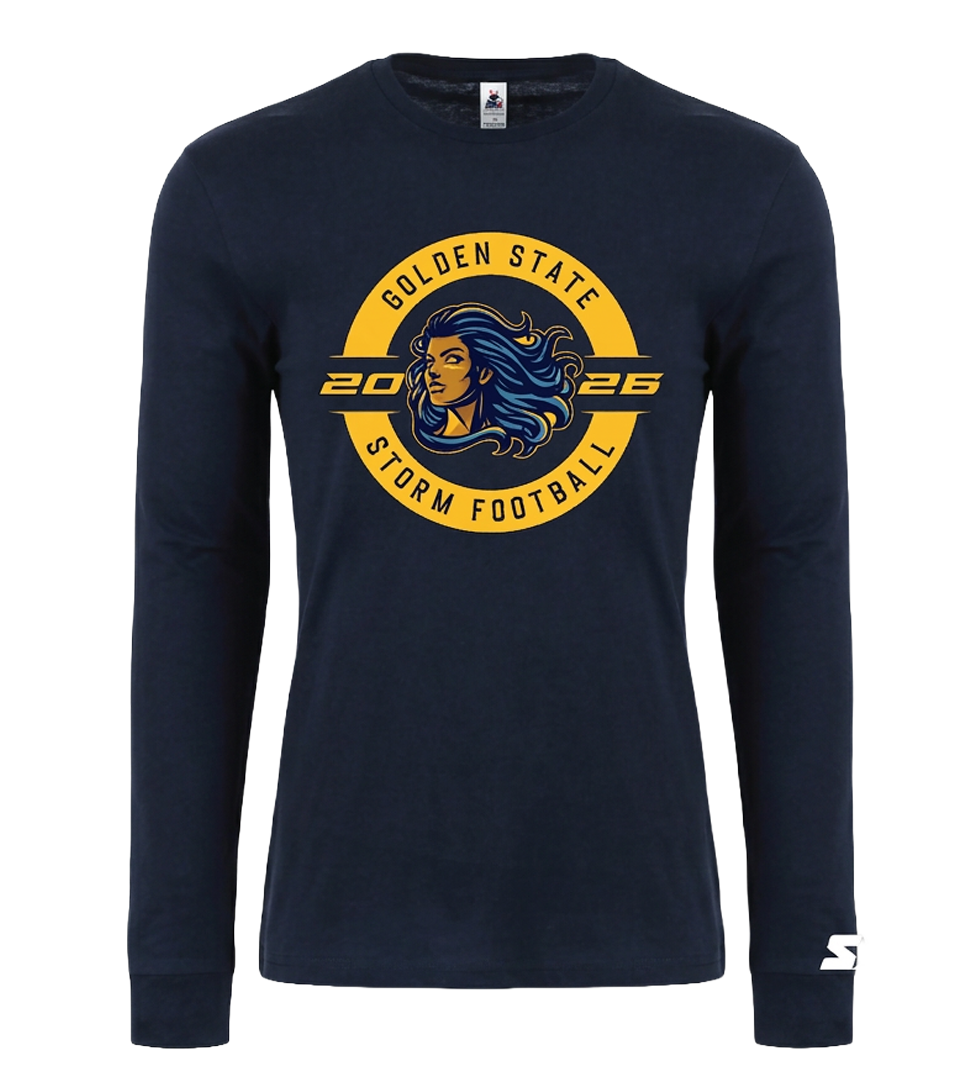 Unisex Navy Everyday Long Sleeve Tee