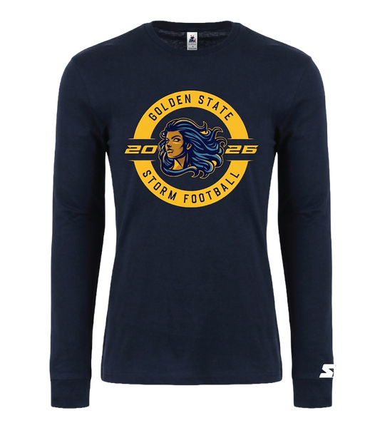 Unisex Navy Everyday Long Sleeve Tee