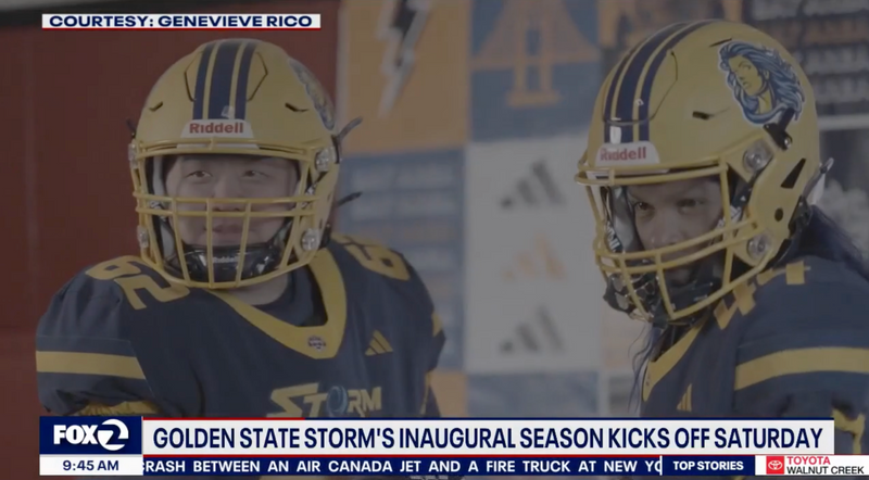 Golden State Storm brings women's tackle football to Bay Area